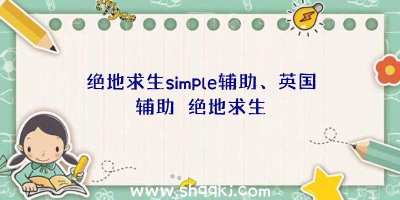 绝地求生simple辅助、英国辅助